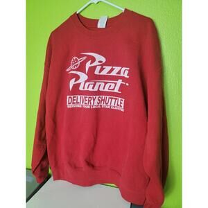 Toy Story Pizza Planet Delivery Shuttle red crew xl Disney